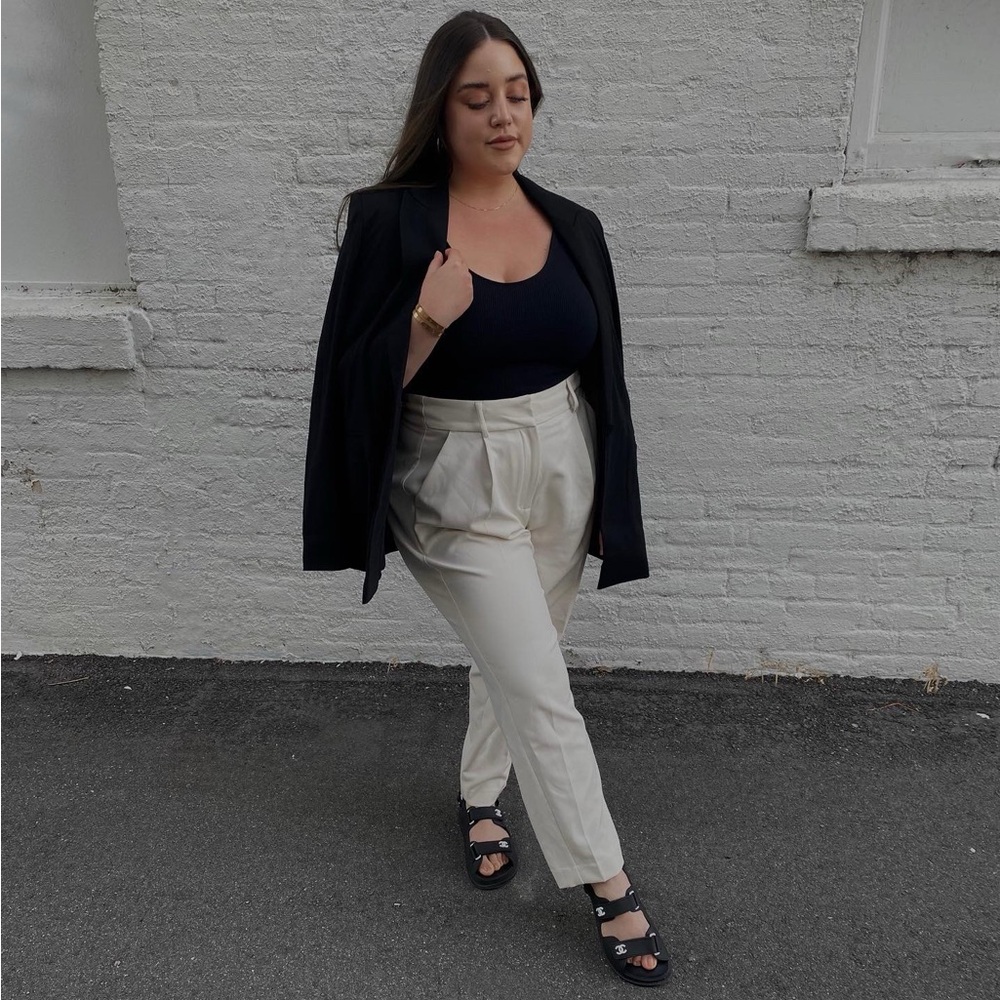 Express Curvy Ankle High Rise Pant